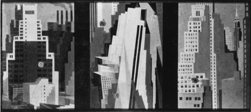 Georgia O'Keefe's triptych of Manhattan