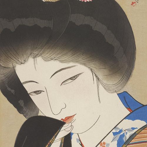 Yamakawa Shūhō Japanese, 1898–1944 Approaching Snow, December 1927 From the series Women in Four Settings Woodblock print; ink and color on paper Published by Bijutsusha Gift of Ellen and Fred Wells  2002.161.55 Photo: Minneapolis Institute of Art